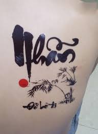 Nhẫn nhịn thì được gì mà lúc nào người ta cũng nhắc chúng ta phải nhẫn nhịn. Hinh XÄƒm Chá»¯ Nháº«n