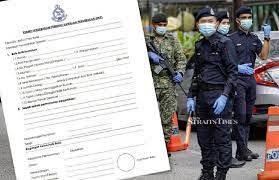 The government just updated malaysiaâ€™s interstate travel permission guidelines for phase 5 of the nationwide movement control order (mco). Police Permit Can Be Downloaded For Interstate Crossings