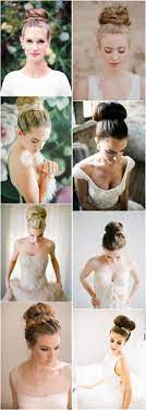 30 Top Knot Bun Wedding Hairstyles That Will Inspire With Tutorial Bun Hairstyles Bride Hairstyles Wedding Hairstyles Updo