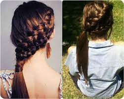 7 Easy And Chic Ponytail Hairstyle For Girls Back To School Chic Ponytail Hair Styles Girl Hairstyles