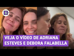 Debora Falabella e Adriana Esteves comem torresmo e se declaram em vídeo!  Assista agora!