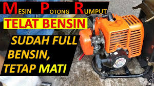 Perawatan halaman atau taman di. Solusi Mesin Potong Rumput Telat Bensin Tidak Mau Hidup Youtube