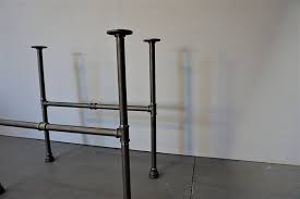 Black iron pipe table legs. Pipe Table Legs Muller Designs
