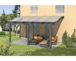 Terrassenuberdachung Skan Holz Venezia 541x389 Cm Schiefergrau Bei Hornbach Kaufen Terrassenuberdachung Uberdachungen Uberdachung Terrasse