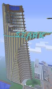 That is our model of stark tower constructed in minecraft pe! Minecraft Megabuild Stark Tower By Horse Hart On Deviantart