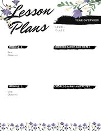 Beyond The Barre Ballet Teacher S Lesson Plan Free Printable Teacher Lesson Plans Teacher Lessons Teacher Lesson Planner