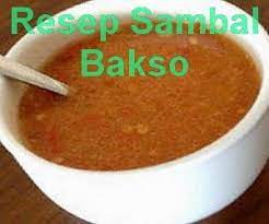 Resep Cara Membuat Sambal Bakso Sambal Recipe Spicy Dishes Indonesian Food
