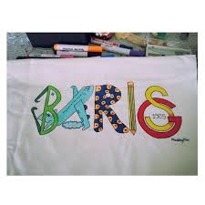 Kumas Boyama Isim Yastigi Kisiye Ozeldir Madebymini