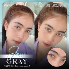 คอนแทคเลนส์ New รุ่น ilens JESSI /สี Grayเทา สีน้ำตาล มีอย.โปรสุดคุ้ม  สินค้าเข้าใหม่ขายดีมาก