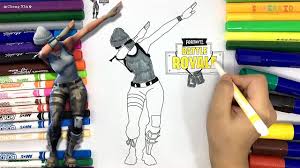 Free printable fortnite colouring pages. Fortnite Dab Coloring Page Fortnite Battle Royale Coloring Page Superkid Youtube