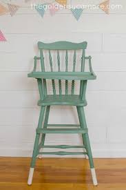 Dipped Vintage Highchair Diy Show Off Diy Decorating And Home Improvement Blog Vintage High Chairs Wooden High Chairs Painted High Chairs