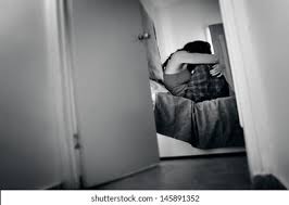 Traumatized Woman Sit On Bed Bedroom Stock Photo 145891352 | Shutterstock