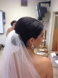 Bridal Hair Low Bun With Veil Bridal Hair Updo With Veil Wedding Hairstyles Updo Veil Hairstyles