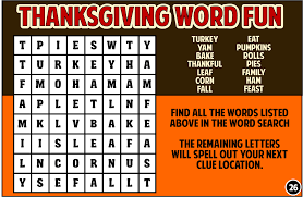 Check spelling or type a new query. Thanksgiving Treasure Hunt Printable Game For Holiday Fun