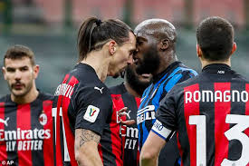 From his wife or girlfriend to things such as his tattoos since you've been viewing this page, romelu lukaku has earned. Romelu Lukaku And Zlatan Ibrahimovic Bust Up During Heated Coppa Italia Milan Derby Daily Mail Online