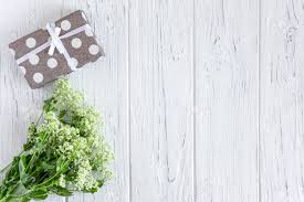 This includes branding mockups, phones, packages, brochures and flyers. Wedding Greeting Card Mockup With Green Flowers And Gift On White Stock Photo Picture And Royalty Free Image Image 124621039