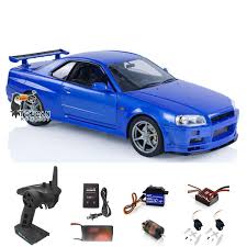 In Stock Capo 18 RC Drift Vehicle RTR R34 High-speed Drag Racing Cars GT5  Radio