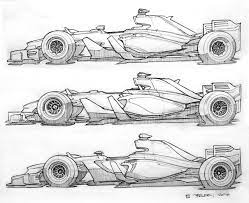 This time i'm drawing a ferrari formula 1 car. F1 Concepts Car Design Sketch Car Artwork Concept Car Design