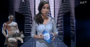 This time she was joined by the 2015 winner måns zelmerlöw. See Mans Zelmerlow Naked On The Eurovision 2016 Stage Gcn