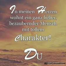 Du Ich Liebe Dich Von Ganzem Herzen Freundschaft Zitate Danke Spruche Liebesbezeugungen