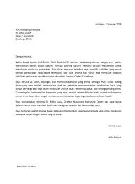 Setelah seluruh surat lamaran berbahasa inggris dipisahkan, jumlahnya kira kira 20% dari keseluruhan berkas lamaran. 16 Contoh Surat Lamaran Kerja Bisnis Manajemen