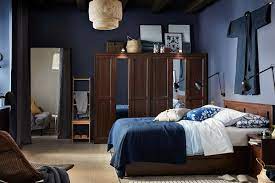 غرف نوم ايكيا من أحدث تصاميم ديكور أيكيا لهذا العام ديكورات أرابيا in 2021 brown bed frame ikea bedroom bedroom inspirations