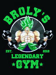 Broly S Legendary Gym Dragon Ball Super Dragon Ball Z Comic Illustration Anime Dragon Ball