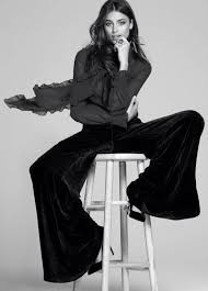 Black And White Fashion Photoshoot Velvet Flares Blouse Elegant Black White Fashion Editorial Ph Fashion Canada Magazine Editorial Fashion White Fashion Editorial Fashion Poses