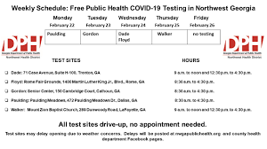 The administration on children and families (acf), under which the family and youth services bureau (fysb) is organizationally located, is a part of hhs. Public Health To End Free Covid Testing In Northwest Georgia Walker County Ga Official Government Site