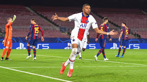 Within three minutes barca get one back, luis suarez on hand to nod over a trapped trapp. Magical Mbappe Leads Psg To Statement Win As Barcelona S Malaise Deepens