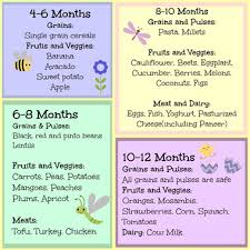 Indian Baby Food Chart 6 To 12 Months With 45 Recipes
