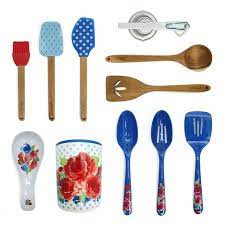 Shop de nieuwste deals voor kitchen utensils camp op aliexpress. Best Selling The Pioneer Woman Heritage Floral 20 Piece Tool And Crock Set Accuweather Shop