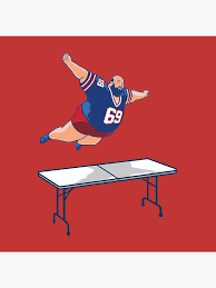 Bills Mafia Buffalo Bills Superfan Table Dive Design Art Board Print By Stayfrostybro Redbubble
