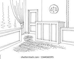 1,070 Courtroom Drawing Images, Stock Photos & Vectors | Shutterstock