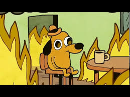 As locações não se qualificam. Meme Do Cachorro Na Casa Pegando Fogo Youtube