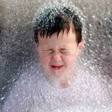 Jack Conn, 4, of Jacksonville, shuts his eyes as he is buried in a wall of bubbles during the Museum of Discovery&#39;s Bubblefest at the Riverfest Amphitheatre ... - bubbles_1mcf_r160x160