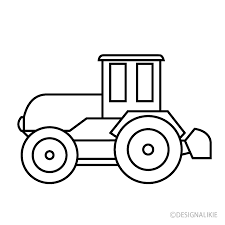 Maybe you would like to learn more about one of these? Tractor Line Clipart Free Png Image Illustoon