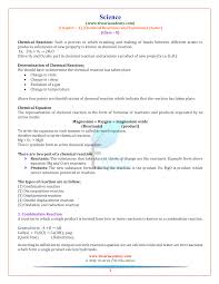 All videos for chemistry form 5. Class 10 Science Chapter 1 Notes Of Chemical Reactions And Equations