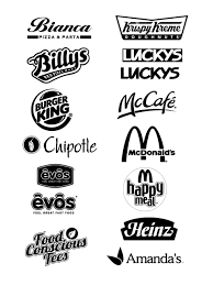 Free Logo Vector Brands Bianca Pizza Pasta Krispy Kreme Doughnuts Billys Pan Pizza Luckys Burger Kin Fast Food Logos Logo Silhouette Free Mcdonalds
