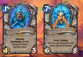Hearthstone Decks Net Ø¹ÙÙ ØªÙÙØªØ± A New Ashes Of Outland Card Got Revealed Reliquary Of Souls Https T Co S6gkt8rahq