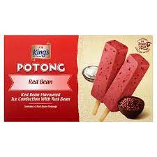 Every stick of this icy goodness is packed with bittersweet flavour in each bite plus a seductive aroma that will tease our. King S Potong Red Bean Ice Cream 6pcs X 60ml 360ml Tesco Groceries