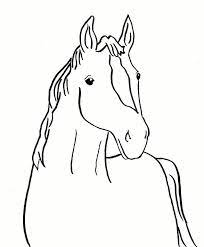 Download or print for children, 100 images. Horse Coloring Page Art Starts