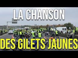 La Chanson Des Gilets Jaunes Youtube Gilet Jaune Chanson Gilet