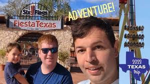 Characters are out for pictures at Six Flags Fiesta Texas and the schedule  for DDD Flying Machines