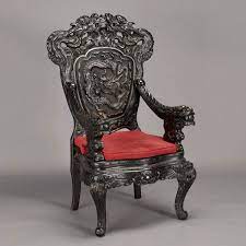 415 chinese carved rosewood dragon chair 20th century lot 415 gothic furniture gothic decor witch decor