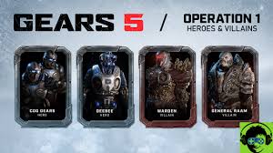 The previously announced armored gabe character skin is now available with operation 5. Gears 5 Character Unlock Guide