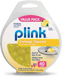 plink garbage disposal cleaner