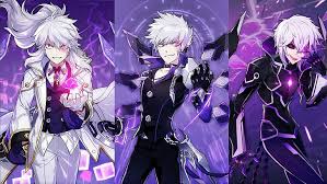 Here you can find the best 1920x1080 anime wallpapers uploaded by our community. Hd Wallpaper Anime Boys Anime Game Elsword Purple Event Arts Culture And Entertainment Wallpaper Flare