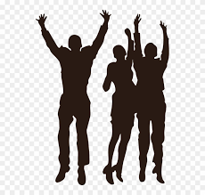 Maybe you would like to learn more about one of these? Siluetas Personas Jovenes Png Winning Team Happy Clipart 3820397 Pikpng