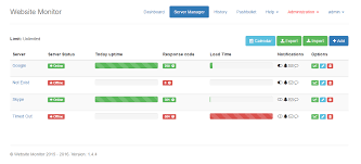 Advanced Website Uptime Monitor